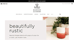Desktop Screenshot of modernalchemyco.com